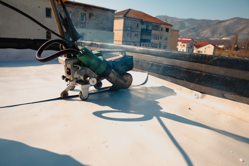 Roofing Equipment in Use